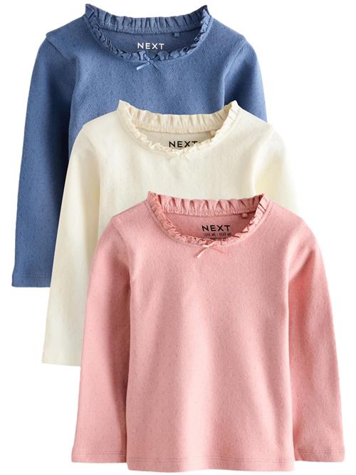 Next Bluser & t-shirts  lysebeige / royalblå / pink