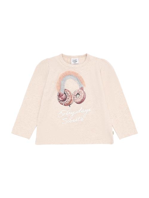 Hust & Claire Bluser & t-shirts 'Alma'  beige-meleret / lyseblå / pink