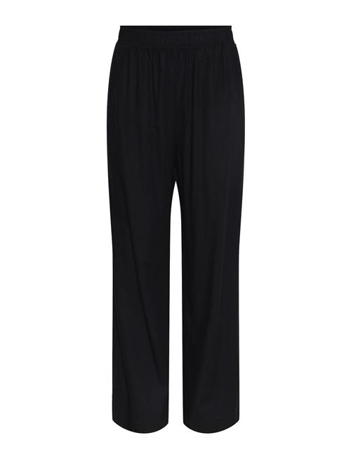 Yasflaxy Hw Linen Pant Noos YAS Black