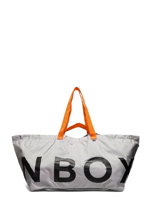 Over D Tote Bag IAMRUNBOX Grey