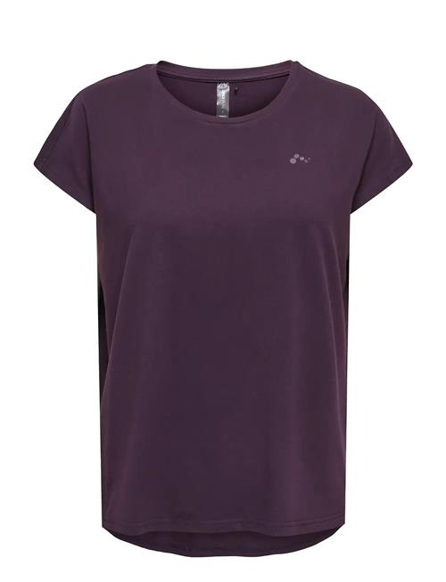 Onpaubree Life On Ss Bat Loose Tee Noos Only Play Purple