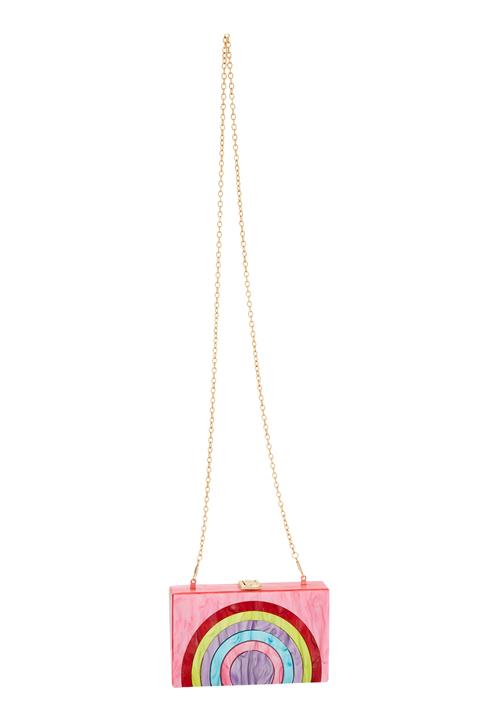 Koosh Clutch  turkis / gul / lys pink / rød