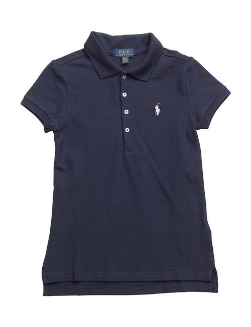Se Mesh-Ss Polo Shirt Ralph Lauren Kids Blue ved Booztlet