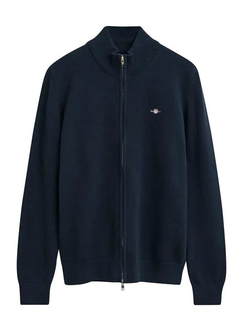 Casual Cotton Cardigan GANT Blue