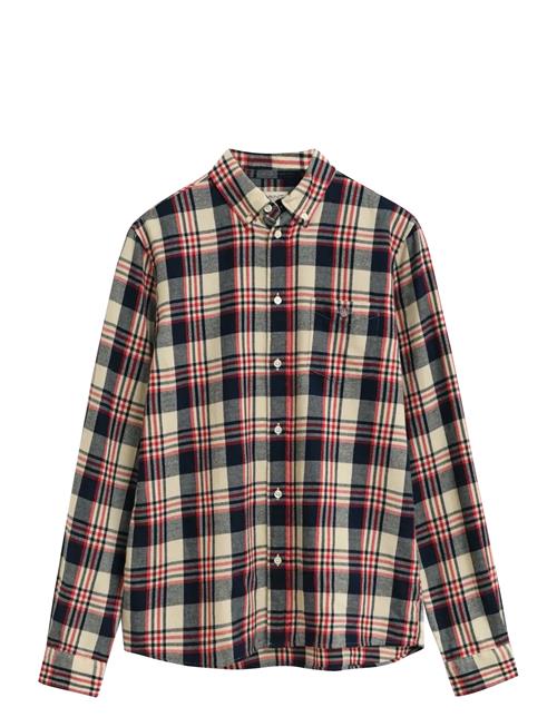Checked Flannel Bd Shirt GANT Patterned