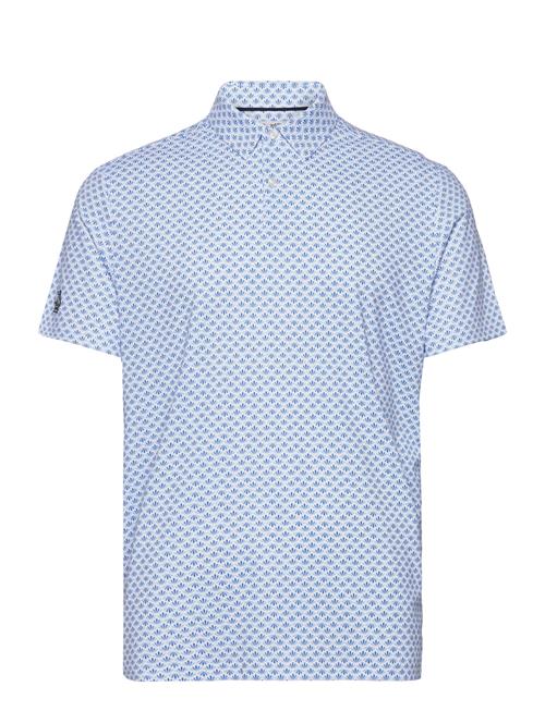 Retro Geo Print Original Penguin Golf Blue