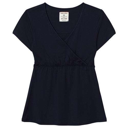 Mom2moM Glow Tee Navy XS    XS  kvinde