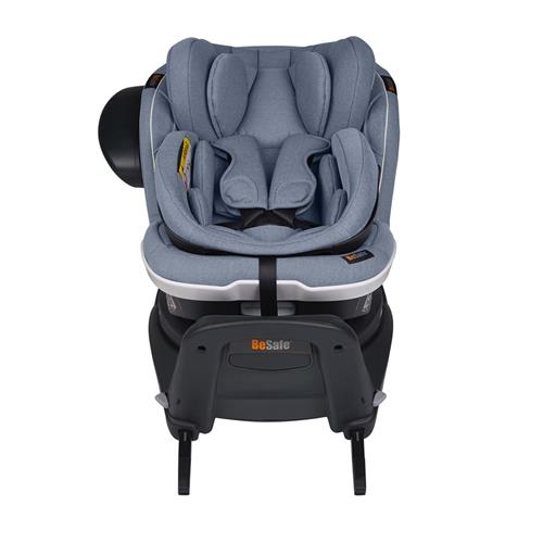 BeSafe iZi Twist B i-Size Bil Sæde Cloud Mélange 7 m- 5 y    7 m- 5 år  unisex