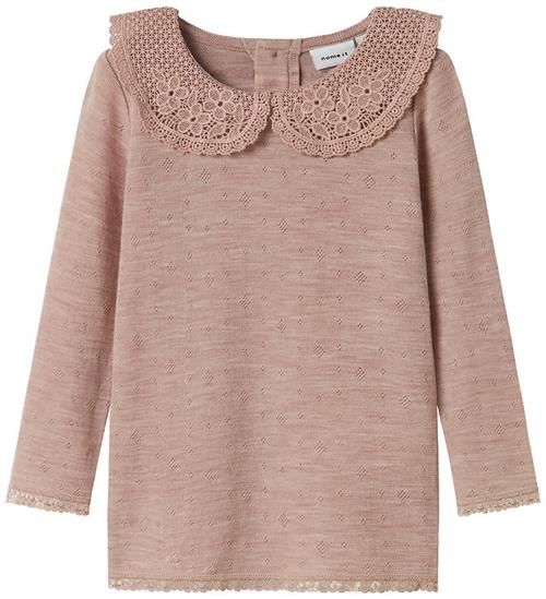 Name It Bluse - Uld - NmfWang - Shadow Gray