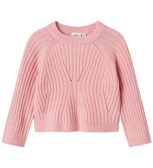 Name It Bluse - Strik - NmfRikine - Cradle Pink