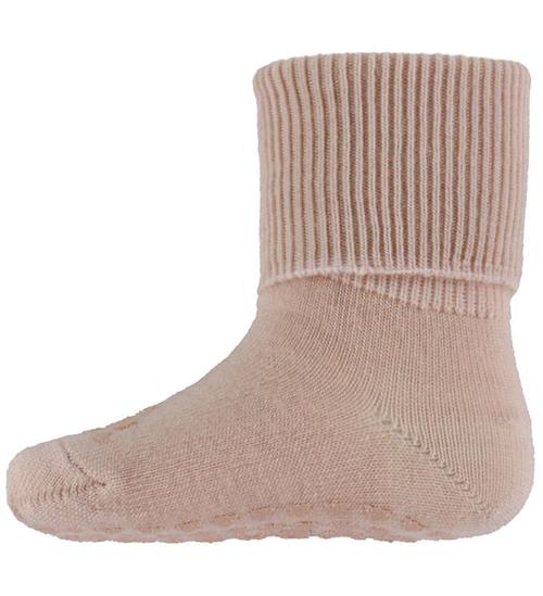 GoBabyGo Skridsikre Strømper - Uld - Rose Dust
