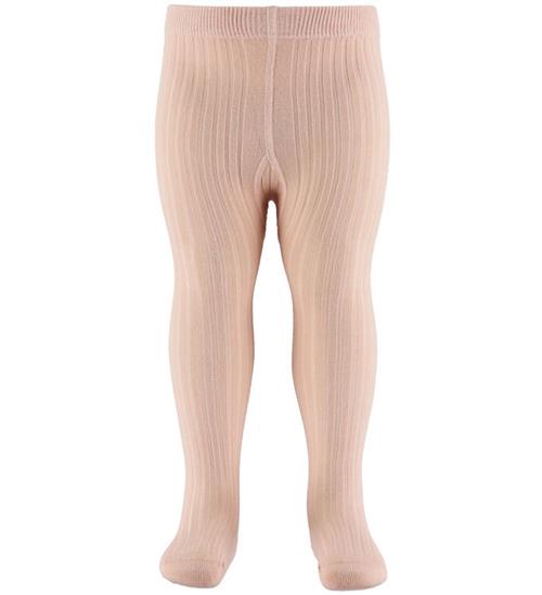 Lil Atelier Strømpebukser - Rib - NbfIlso - Cameo Rose