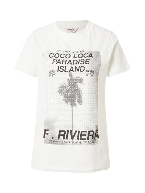 River Island Shirts  grå / sort / hvid