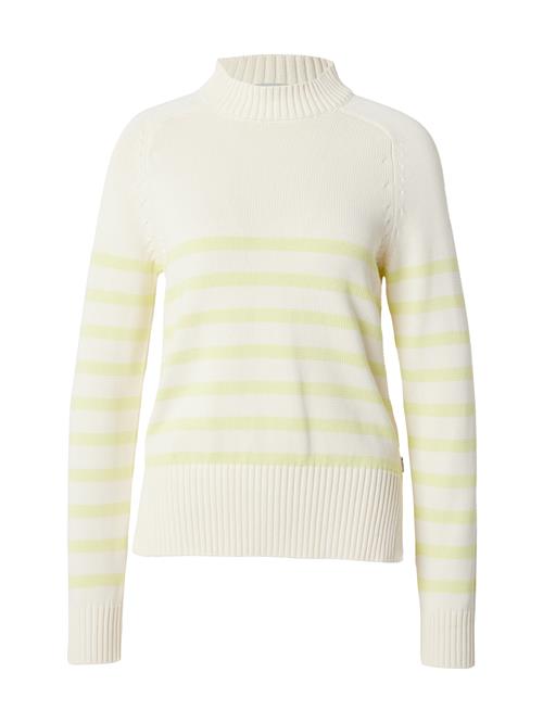 ECOALF Pullover 'Molie'  lime / uldhvid