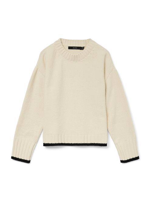 VERO MODA Pullover 'VMSHADOW'  creme / sort