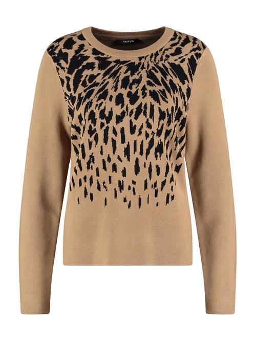 TAIFUN Pullover  sand / sort