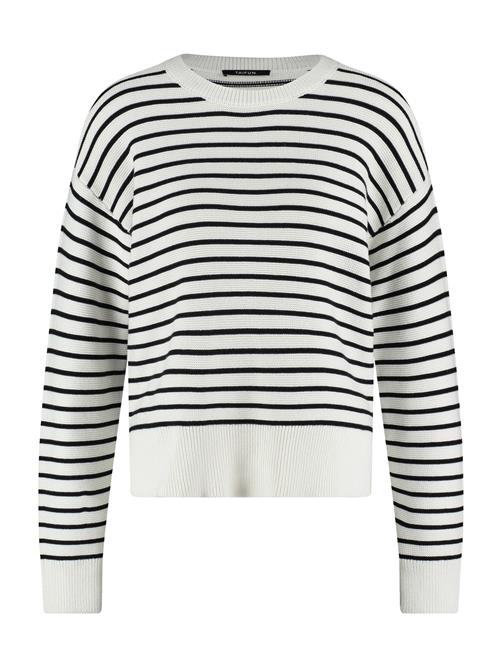 TAIFUN Pullover  sort / hvid