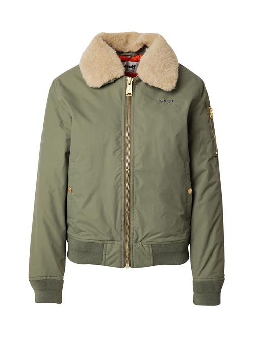 Schott NYC Overgangsjakke 'AIRKRAFT2W'  beige / grøn