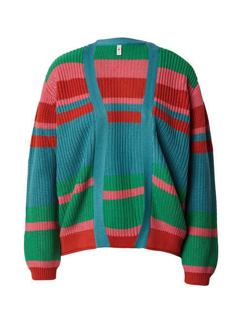 Blutsgeschwister Cardigan 'Yes, We Cardy'  royalblå / grøn / pink / rød