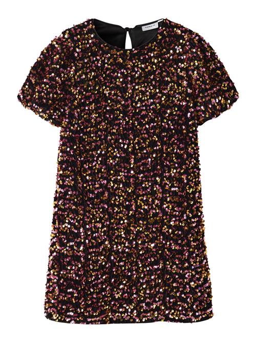 NAME IT Paillet Kjole Runica Gold Colour
