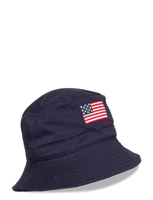 Flag Cotton Twill Bucket Hat Ralph Lauren Kids Navy
