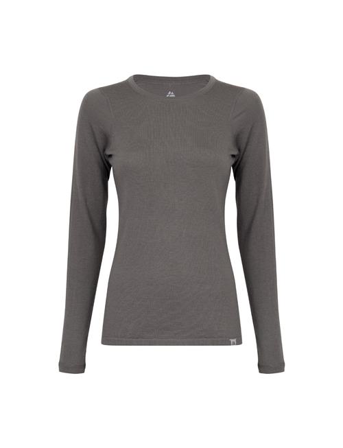 Women's Merino Long Sleeved Shirt Danish Endurance Grey