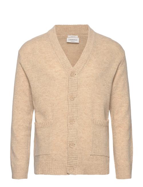 Lambswool Button Cardigan Lindbergh Beige