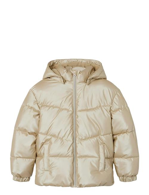 Nkfmaggy Puffer Jacket Shiny Name It Gold