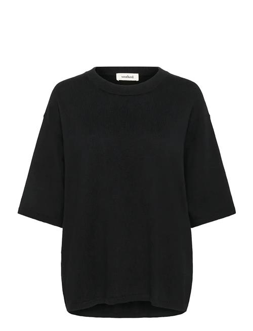 Slsanja Pullover Ss Soaked In Luxury Black