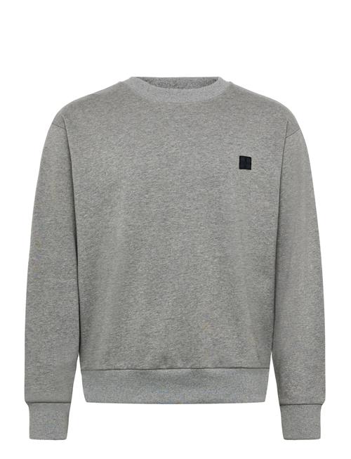 Fleece Crew Sweater Anthracite NEUW Grey