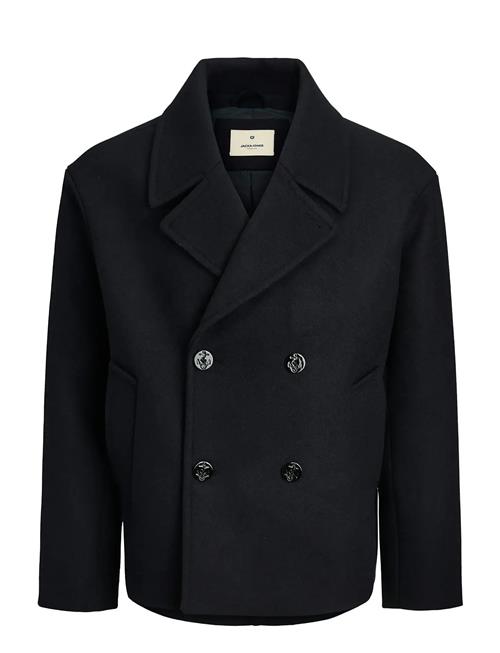 Jack & Jones Jprbluasher Wool Blend Peacoat Jack & J S Black