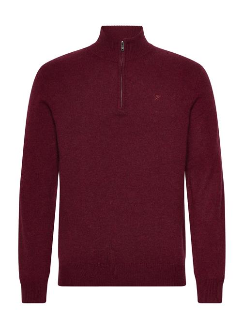 Lambswool Hzip Hackett London Burgundy