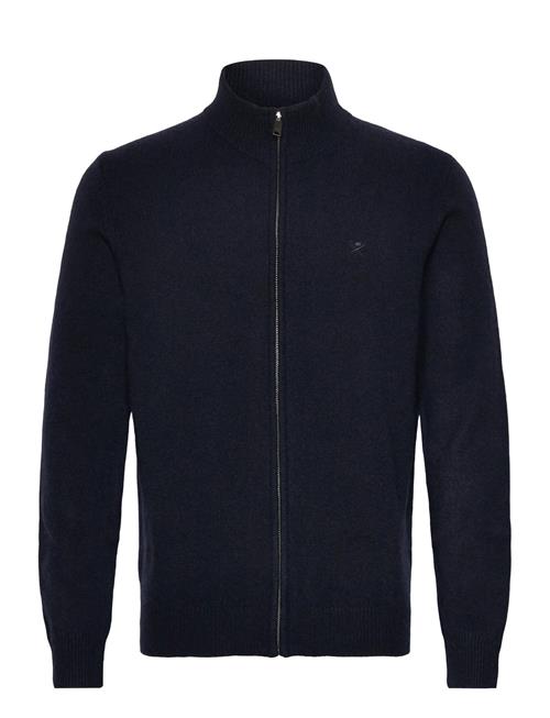 Lambswool Fzip Hackett London Navy