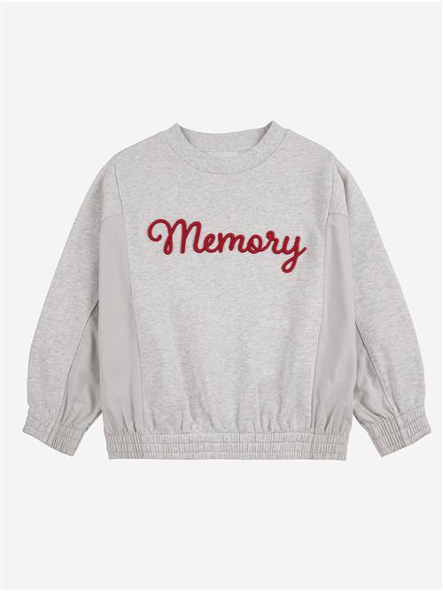 Bobo Choses Memory Sweatshirt Offwhite  Offwhite-10-11 Y  Hvid  10-11 år  kvinde