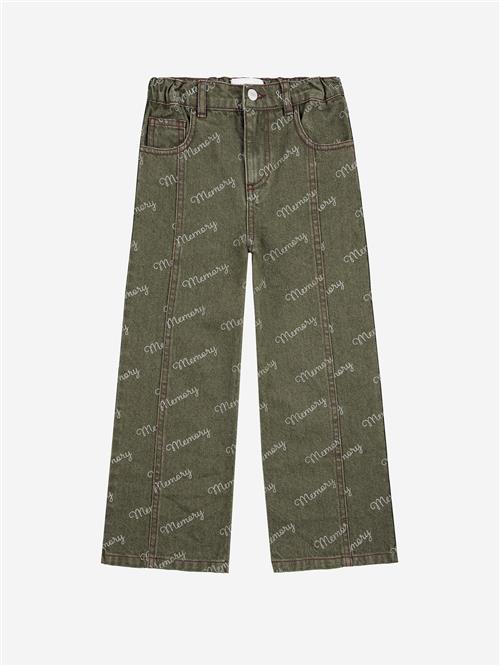 Bobo Choses Memory All Over Denim-bukser Khaki  Khaki-6-7 Y  Brun  6-7 år  mand