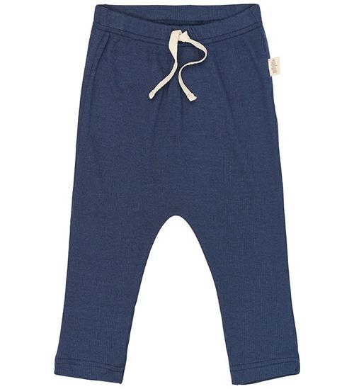 Petit Piao Bukser - Rib - Modal - Dress Blue