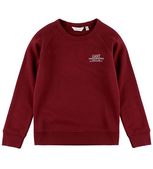 GANT Sweatshirt - Graphic - Plumped Red