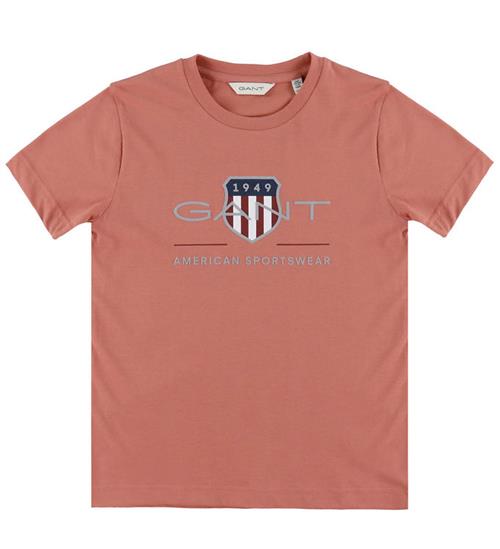 GANT T-shirt - Faded Brick