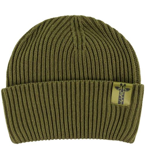 Danefæ Hue - Strik - Dyrland - Olive