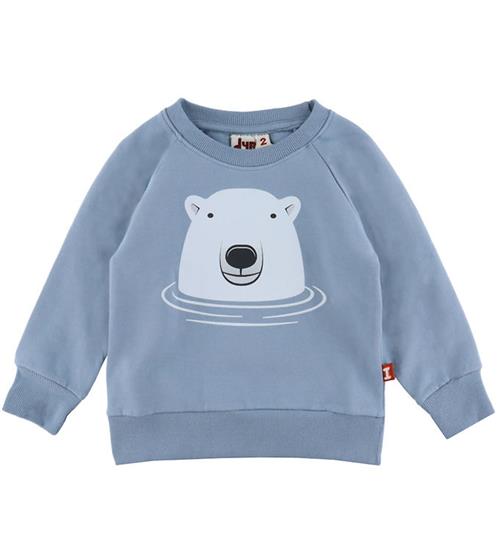 Danefæ Sweatshirt - Dyrbellow - Blue Grey Ny Isbjørn
