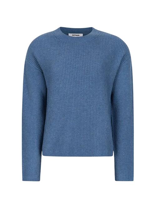 Soft Rebels Pullover 'West'  ultramarinblå
