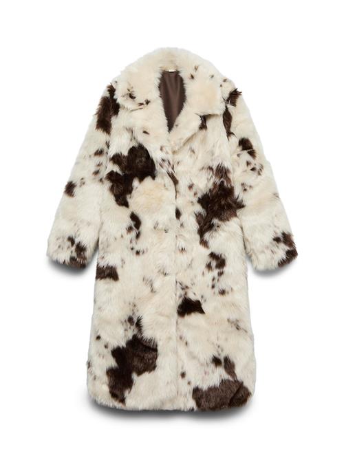 VERO MODA Overgangsfrakke 'VMCrystal'  sort / hvid