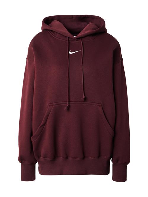 Nike Sportswear Sweatshirt 'Phoenix Fleece'  burgunder