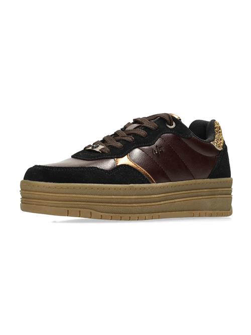 MEXX Sneaker low 'SYLVIA RAY'  beige / guld / bordeaux / sort