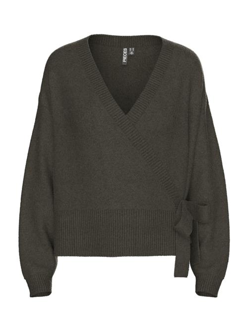 PIECES Cardigan 'PCMALOU'  mørkebrun