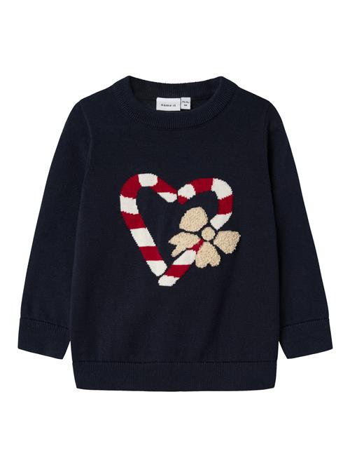 NAME IT Striktrøje Reamo Navy Blazer