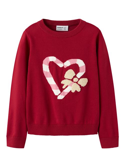 NAME IT Striktrøje Reamo Jester Red