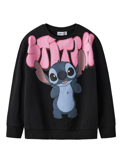 Se NAME IT Sweatshirt Stitch Odimi Black hos SmartKidz