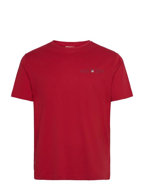 Printed Graphic Ss T-Shirt GANT Red