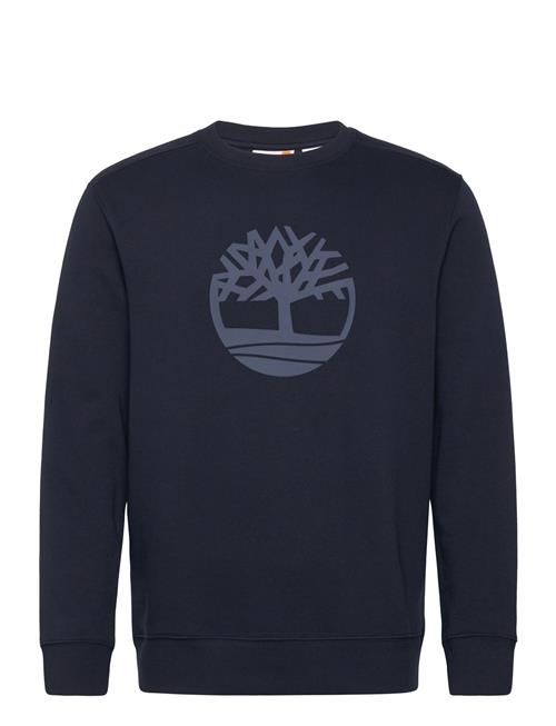 Tree Logo Crew Neck Sweatshirt Timberland Navy